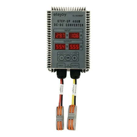

Tomshoo DC-DC Voltage Adjustable Power Converter 10-32V to 11-85V Power Converter with Display Output Voltage Adjustable Converter
