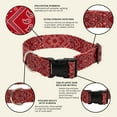 thumbnail image 4 of Country Brook Petz® 1 1/2 inch Red Bandana Dog Collar, Medium, 4 of 5