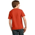 thumbnail image 2 of Port & Company Youth Cotton Essential T-Shirt. Orange. L., 2 of 4