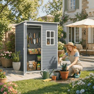 Little Cottage 16 x 12 ft. Classic Wood Workshop Panelized Garden
