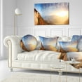 thumbnail image 3 of Designart Cave City Eski Kermen - Landscape Photography Throw Pillow - 12x20, 3 of 5
