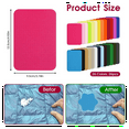 thumbnail image 1 of 26 Pcs Écussons Thermocollants pour Réparation de Vêtements Écussons en Tissu Multicolores pour Jeans et Ensembles de Réparation de Vêtements, 1 of 6