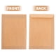 thumbnail image 3 of 50pcs 229x162mm Sobre de papel Kraft Sobres de color liso clásico en blanco para sobres de almacenamiento de cartas comerciales de Office School (marrón claro), 3 of 5