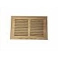 thumbnail image 3 of 8 Inch x 14 Inch Red Oak Hardwood Vent Floor Register Flush Mount with Frame, Slotted Style, Unfinished, 3 of 4