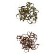 thumbnail image 1 of 100 Unids Material De Cobre Estilo Francés Pendientes Hallazgo Joyería Pendiente Parte 17x11x5mm Pendiente De Alambre Pendiente Bobina Mujeres Ear Dec Zulema Alambre de pendiente de metal, 1 of 8