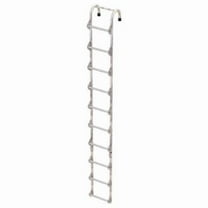 Vestil NTAL-10-HDG 10 ft. Galvanized Tank Access Ladder - 300 lbs Capacity - Silver