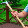 thumbnail image 5 of ievspot Stainless Steel Double Headed Pickaxe ,Loosening Soil Digging Multifunctional Mattock Pickaxe Gardening Tools, 5 of 8