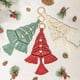thumbnail image 2 of Yuarrent Kit de macramé de árbol de Navidad de 3 piezas, cuerda de algodón hecha a mano de Navidad bohemia, decoración de hilo trenzado para Kits de decoración para fiestas, 2 of 6