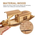 thumbnail image 2 of Boat Model Wood Boats Crafts for Adults It Toy Models Fishing Woodsy Decor Child Man, 2 of 6