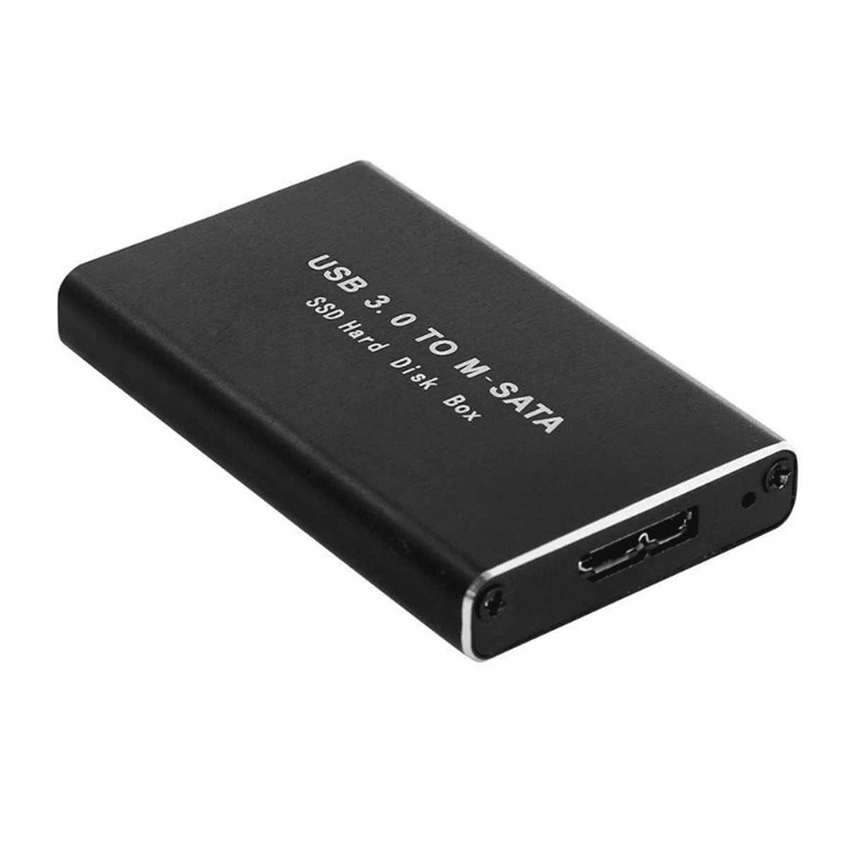 5X MSATA to USB 3.0 SSD Enclosure External Hard Drive Disk Box Storage Case Adapter for 30X50mm 30X30mm MSATA SSD