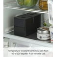 thumbnail image 4 of Yamazaki Home Vacuum-Sealing Food Storage Container, Black, Polypropylene, 250ml, Airtight, Lid, No Assembly, 4 of 7