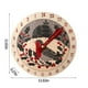 thumbnail image 3 of Calendario navideño de madera con cuenta regresiva | Reloj de pared reutilizable con calendario de adviento | Decoración navideña cuadrada de 29 cm para niños y familias | Letrero para colgar en la, 3 of 6