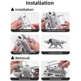 thumbnail image 4 of Algén Tren Aterrizaje Elevado Trípode Extensión Liberación Rápida para DJI Neo, 4 of 5