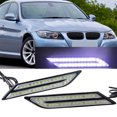 thumbnail image 1 of Gwong Autos 1 par de estilismo de automóvil Vehículo LED DRL DIAMIENTO DIENTE DE LUZ DE LUZ DE FRENO LÁMPARA DE LA VIAJE Gwong 24006424, 1 of 6
