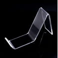 thumbnail image 2 of sasyxdc 10x Clear Acrylic Shoe Retail Shop Display Rack Show Stand Sandal Riser Support huy, 2 of 3