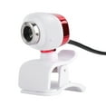 thumbnail image 1 of EeaseCA Rotatable Camera Webcam Focal Length Adjustable with Microphone Clip for PC Laptop (Random), 1 of 7
