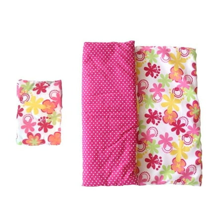 Corp Little Princess Doll Furniture Bedding - Summer Flowers, 18 in.