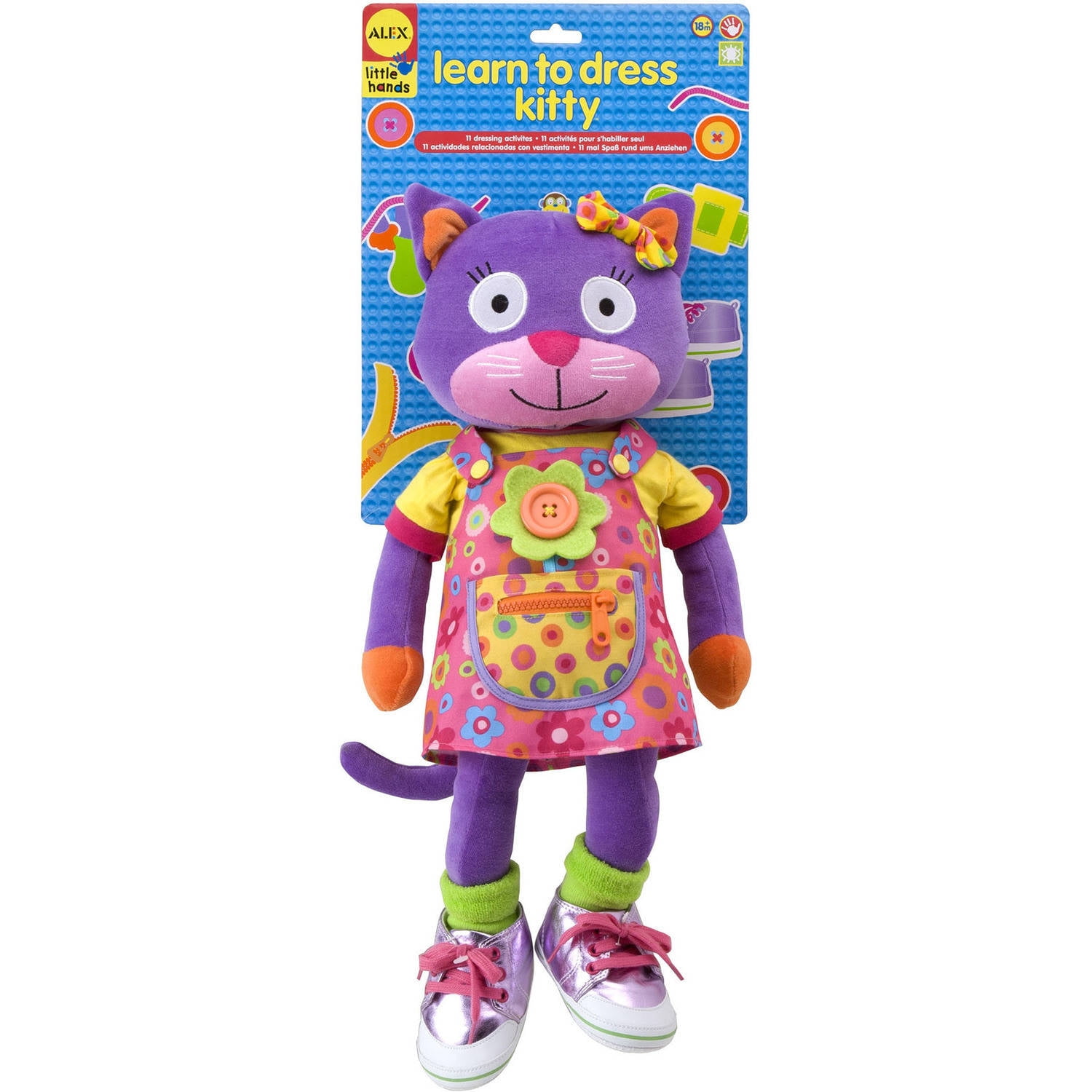 ALEX Toys Little Hands Learn To Dress Kitty