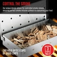 thumbnail image 6 of Kaluns Stainless Steel BBQ Smoker Box for Gas Grilling & Charcoal Barbecue Accessories, 6 of 7