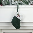 thumbnail image 4 of JeashCHAT Christmas Stockings Personalized 26 Initial Letter Knitted Christmas Stockings Christmas Tree Fireplace Hanging Monogram Xmas Stockings for Kids, Family Holiday Party Decoration, 4 of 5