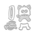 thumbnail image 1 of Cuadros Decorativos 1 Set Katze Metall Stanzformen für DIY Sammelalbum Prägeschablone/MS268-20096901 JShteea Nuevos Originales, 1 of 6