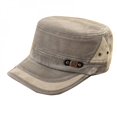 thumbnail image 2 of Clearance!Men Caps Adjustable Plain Caps Vintage Hat Cadet Baseball Cap, 2 of 4