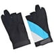 thumbnail image 2 of Guantes de ciclismo con 3 dedos cortados para hombre y mujer, transpirables, antideslizantes, para ciclismo Cielo azul, 2 of 9