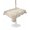 Brown, variant on Outdoor Tablecloth with Umbrella Hole for Patio/Picnic/Party/Camping, Brown Ombre Coastal Waterproof Table Cloth Rectangle Table Cover Washable, Sea Nautical Summer Beach Starfish Coral (60"x 120")