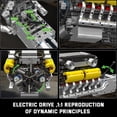 thumbnail image 4 of Juego de bloques de construcción Mould King V12 Engine 1260 piezas con motor, 4 of 6