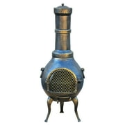 Gardener Select Cast-Iron Chiminea, Gold