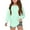 Green, variant on XADYUY Girls Long Sleeve Tops 7-16 Trendy Smocked Cuffs Crewneck T Shirts for Girls Eyelet Basic Girls Tops Cotton Blouses for Girls,6-8 Years Wine
