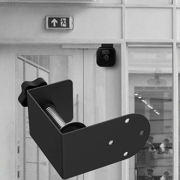 Soporte de abrazadera de clip ajustable 360 para montaje en puerta/canalón para Blink Outdoor 4 (4.ª generación)