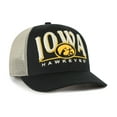 thumbnail image 2 of Men's '47 Black Iowa Hawkeyes Arid Adjustable Trucker Hat, 2 of 3