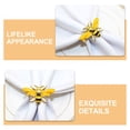 thumbnail image 3 of KAKOWELY 4Ud Para Servilletas Con De Abeja Para Uso En Cocina Y Celebraciones, 3 of 8