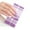 C, variant on RKSTN Press on Nails 16 Strips Semi Cured Gel Nail Stickers Nail Lamp Required Gel Nail Polish Wraps Gel Nail Art Stickers for Women Girls