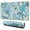 Blue Paisley, variant on Long Mouse Pads for Desk,Blue Paisley Pattern Desk Mats on Top Of Desks, Desk Mouse Pad Extra Large with 3mm Non-Slip Base and Stitched Edge for Gaming,Office,Work,Home 31.5"x11.8"