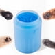 thumbnail image 1 of Portable Pet Claw Cleaner Comfortable 2 in 1 Pet Claw Cleaning Cup for Bathing and Beauty Semi-Automatic Pet Foot Cleaner (Large Blue), 1 of 5