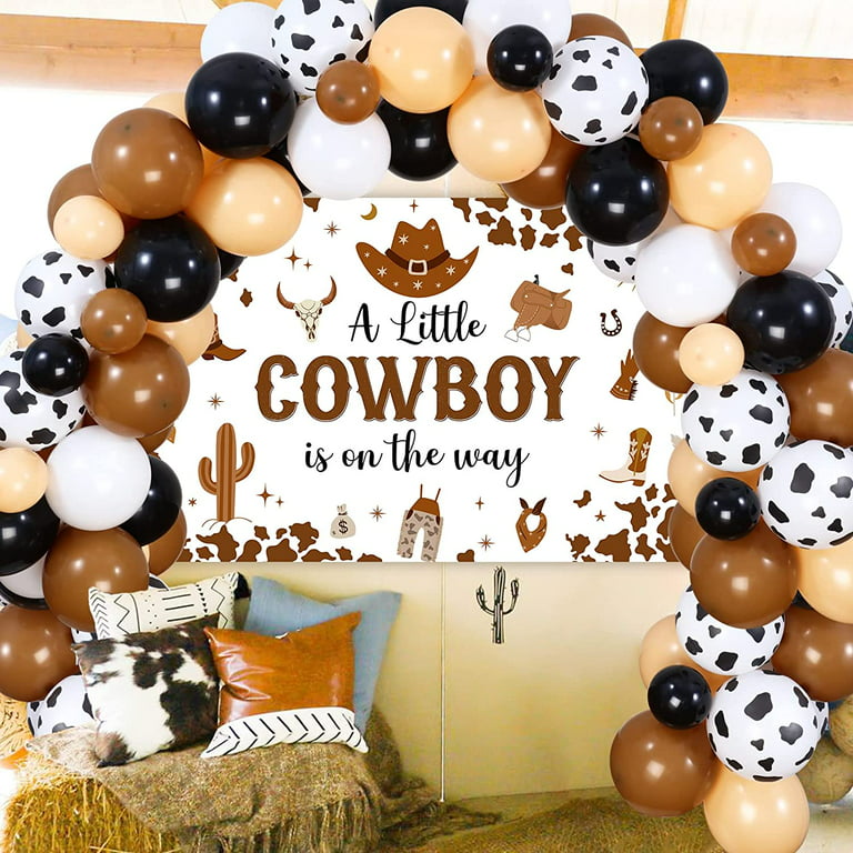 Wild West Balloon Arch Kit Western Party Decoration, My First