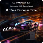 LG 32 Inch UltraGear OLED Dual Mode 4K UHD G-Sync Compatible Gaming Monitor