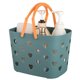 thumbnail image 2 of Cesta de almacenamiento de ropa sucia para decoración del hogar, color azul, para artículos de tocador de baño, cesta para baño de manos, 2 of 4