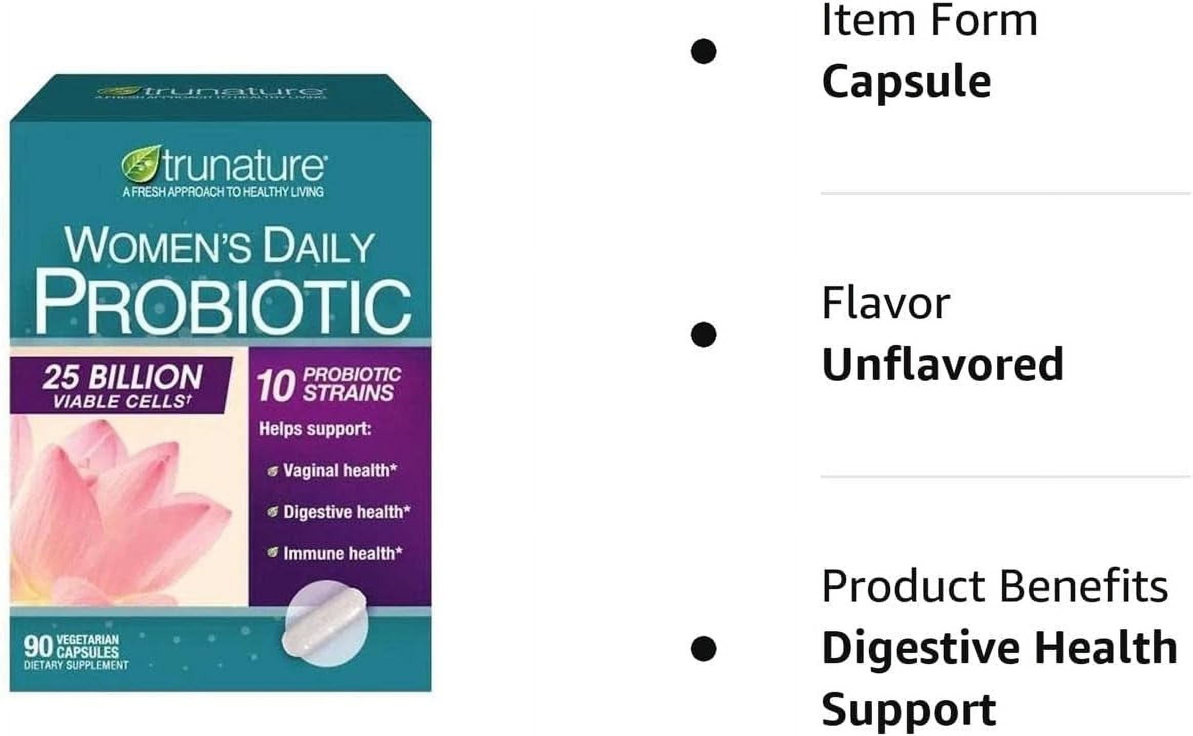 TruNature Women's Daily PROBIOTIC 90 Capsules