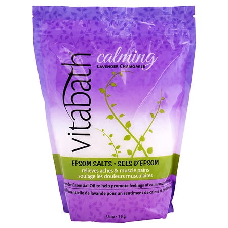 Vitabath Lavender Chamomile Epsom Salts 36 Ounces