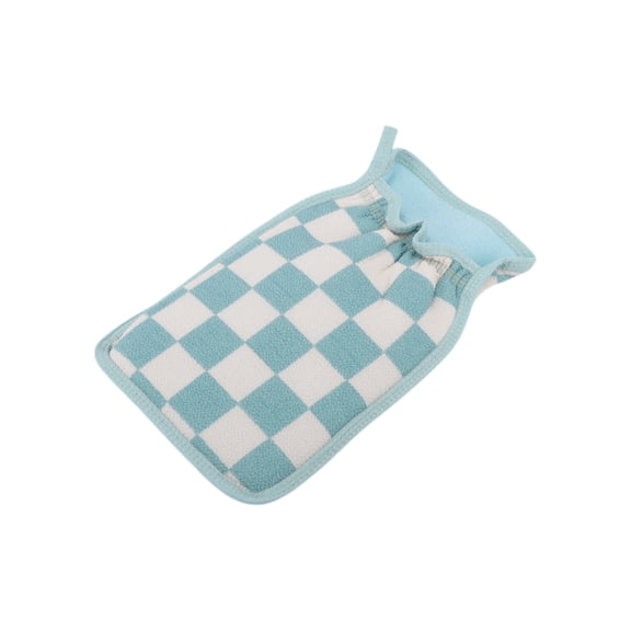 Unique Bargains Gloves Bath Towel for bathroom 5.51"x9.45" 1 Pc Blue