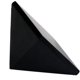 thumbnail image 4 of Obsidiana negra 1.5 pulgadas Pirámide natural tallada Chakra Cristal curativo Reiki Piedra Piedra preciosa Radiación Desviación Decoración del hogar Regalo Decoración Artesanía (blac, 4 of 5