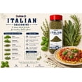 thumbnail image 2 of Premium Italian Seasoning - 3 oz. - Salt-Free  ⦾  Non GMO, Kosher, Halal, and Gluten  ⦾  Dubble O Brand, 2 of 8