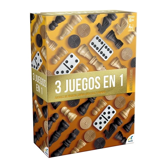 Set de Juegos Novelty Damas Chinas Foil