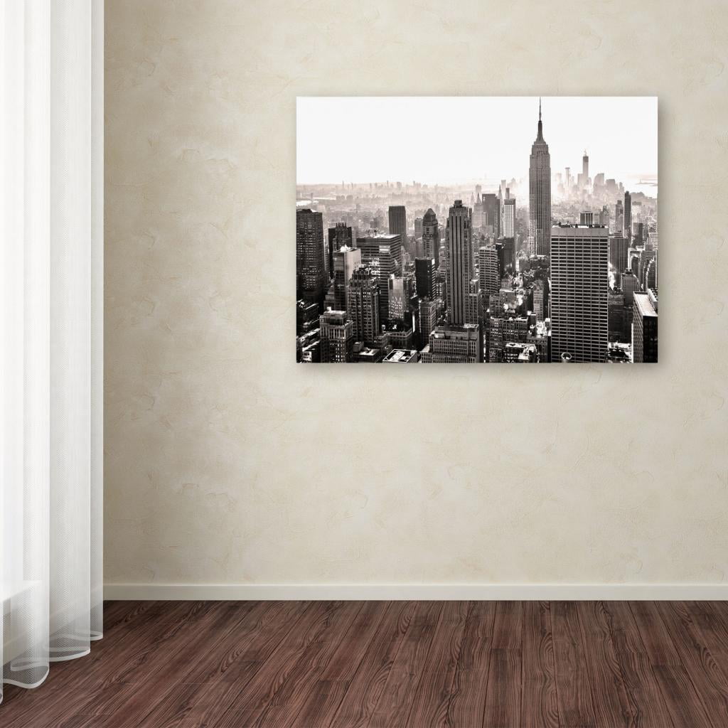 Trademark Fine Art "Manhattan" Canvas Art by CATeyes