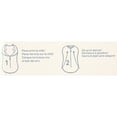 thumbnail image 4 of SwaddleMe by Ingenuity Velboa Pod - Newborn, 0-2 Months, Clouds & Stars, 2-Pack, 4 of 7