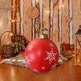 thumbnail image 5 of 6PCS Christmas Ornaments,Bauble Christmas Balls Inflatable，Hanging Ornaments for Christmas Tree Thanksgiving Wedding Party Holiday Home Birthday Wreath Decor,24IN,C, 5 of 5