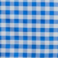thumbnail image 6 of Efavormart Perfect Picnic Inspired Blue/White Checkered 60x126" Polyester Tablecloths For Party Event Decor, 6 of 10